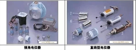 傾角電位器、直線型電位器