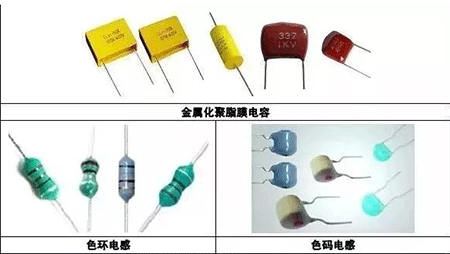 金屬化聚酯膜電容、色環(huán)電感、色碼電感